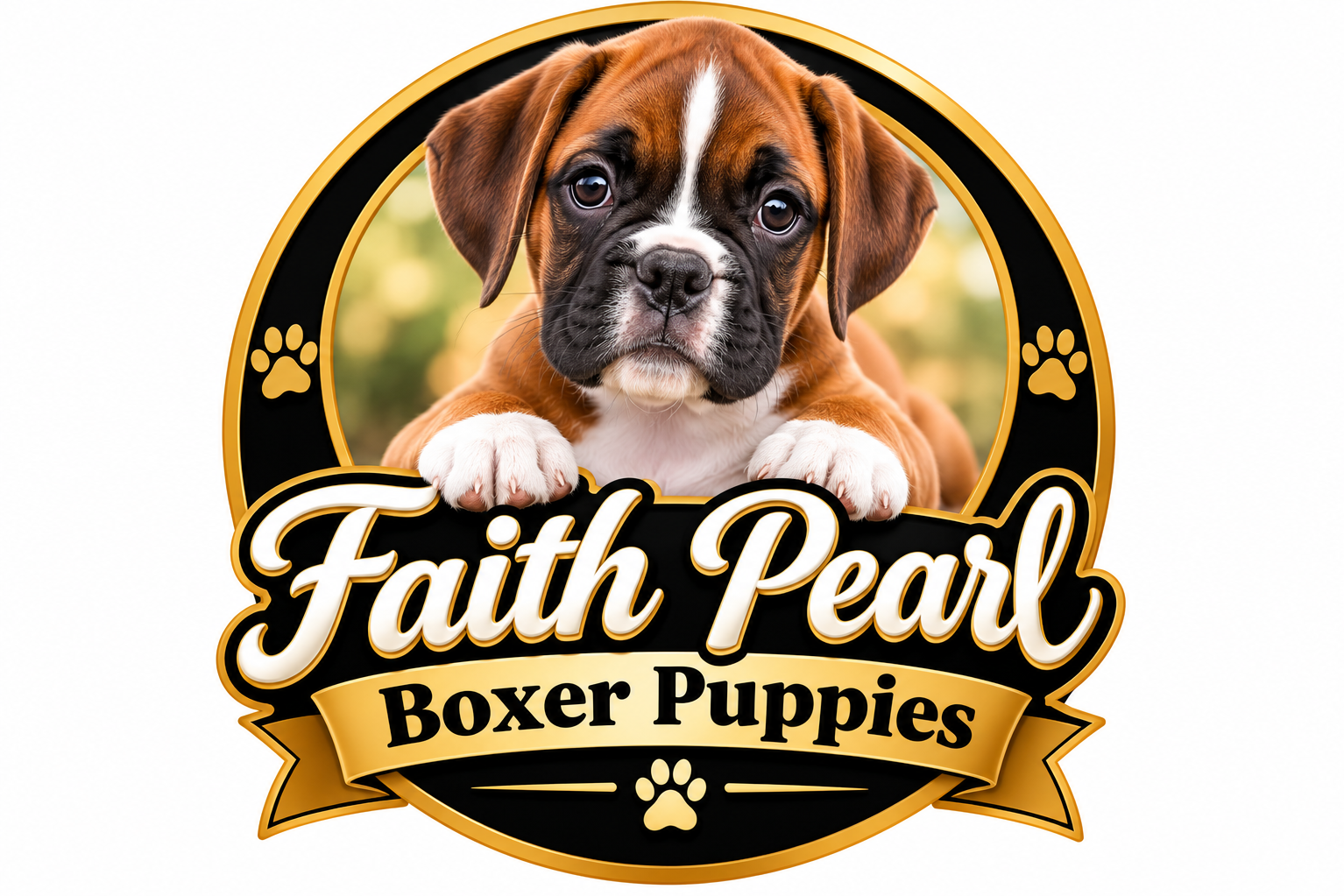 Faith Pearl Boxer Puppies